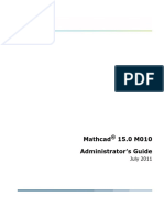 Mathcad 15 Administration Guide