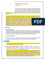 Bases Específicas Xxxii Feria Escolar Nacional-2022