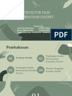 Struktur Dan Pembagian Hadist