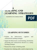 Topic 6 - Teaching and Learning Strategies May 2022