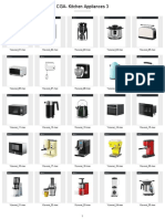 CGA- Kitchen Appliances 3: 20 3D Models