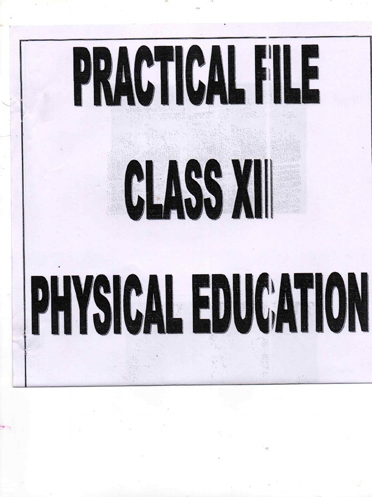 Physical Education | PDF