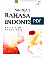 Buku Panduan Bahasa Indonesia Kelas 3 SMT 2