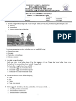 Pts Ganjil Bahasa Indonesia Kls 3 2022.