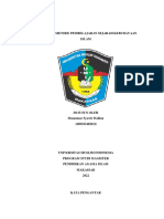 Model Dan Metode Pembelajaran Sejarah Kebudayaan Islam
