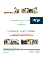 Equipements Pour La Construction Et La Démolition