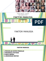 Faktor Manusia-2 (Lanjutan)