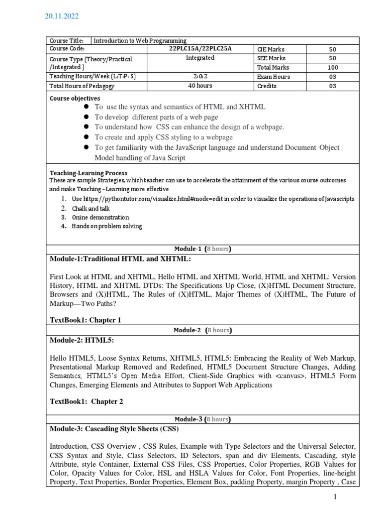 Introduction to web programming pdf html element html