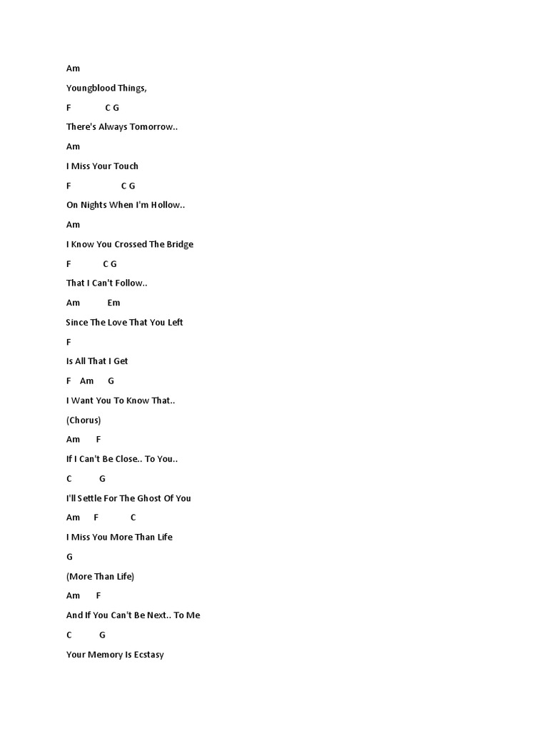 I Miss You More Than Life Lyrics | PDF | Language Arts & Discipline | Art