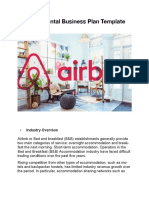 Airbnb Rental Business Plan Template From Stayli Com