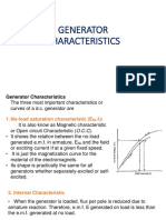 Generator Characteristics