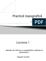 Practică Topografică