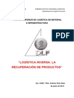 Logística Inversa - Recuperacion de Productos - CTE.Ruiz Siles