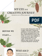 My Cfe 101 Creative Journey PDF
