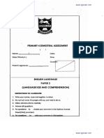 2021 P4 English Semestral Assessment 2 Tao Nan