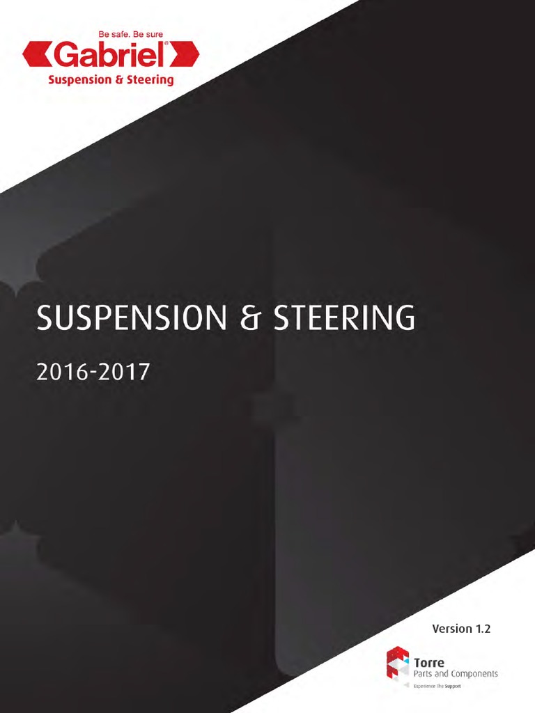 Gabriel Suspension Catalogue | PDF | Car Manufacturers Of