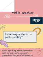 Public Speaking