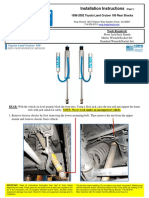 INS T032 1998 2002 Toyota Land Cruiser 100 2.5 Rear Shocks