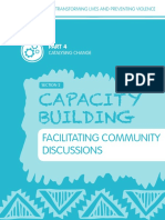 Part 4 Facilitating Community Discussions Training Facilitators Manual 2021