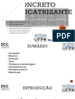 Concreto autocicatrizante: propriedades e aplicações