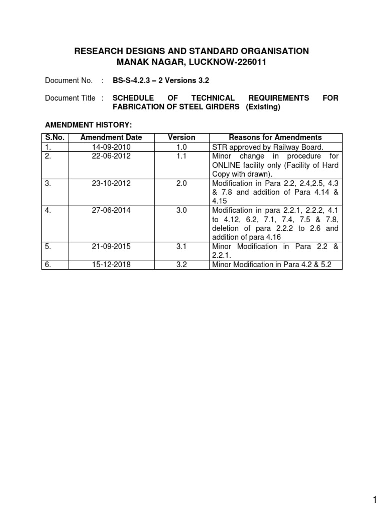 Steel Girder Fabrication Requirements | PDF | Welding | Construction