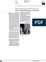 Il Teatro sulla via della libertà per i detenuti  - Il Corriere Adriatico del 12 dicembre 2022