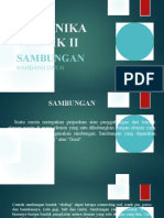 Mekanika Teknik Ii: Sambungan