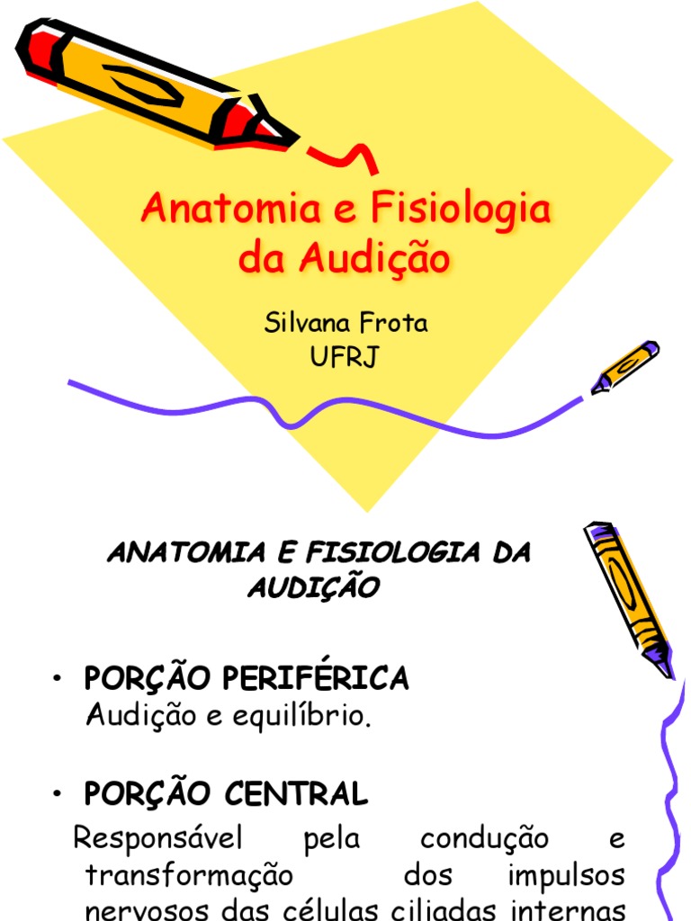 Anatomia e Fisiologia da Audição | PDF | Audição | Orelha