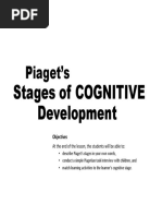 Cognitive Development Theory