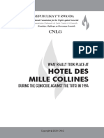 What Really Took Place at Hotel Des Mille Collines During The Genocide Against The Tutsi in 1994