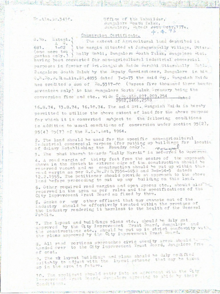 Conversion Order PDF