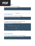 LVM Recovery