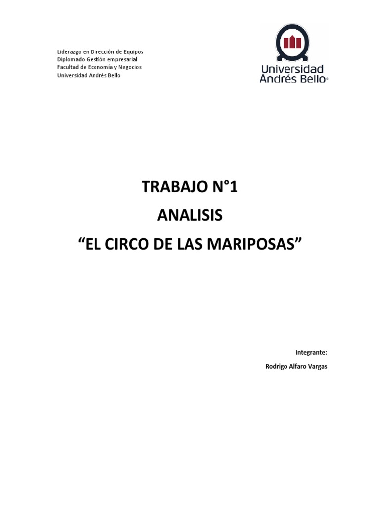 Revision circo de las mariposas pdf