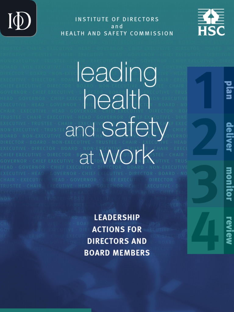 HSE Leadership PDF Occupational Safety And Health Safety