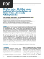 GDL90fuzz Fuzzing - GDL-90 Data Interface Specification Within Aviation Software and Avionics DevicesA Cybersecurity Pentesting Perspective