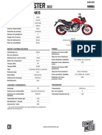 cb250 Twister 2022 - Honda - Rojo 01 08 2022