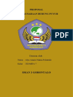 PROPOSAL Budidaya Burung Puyuh (Alya Polontalo - XII MIPA 7)