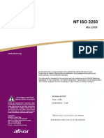 NF ISO 2250