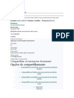 Opções de Compartilhamento: Compartilhar Ou Incorporar Documento