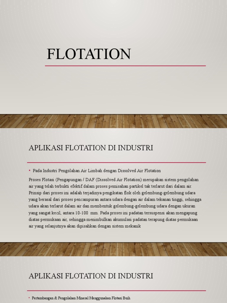 Flotation Pdf