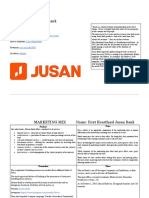Marketing Mix Jusan Bank