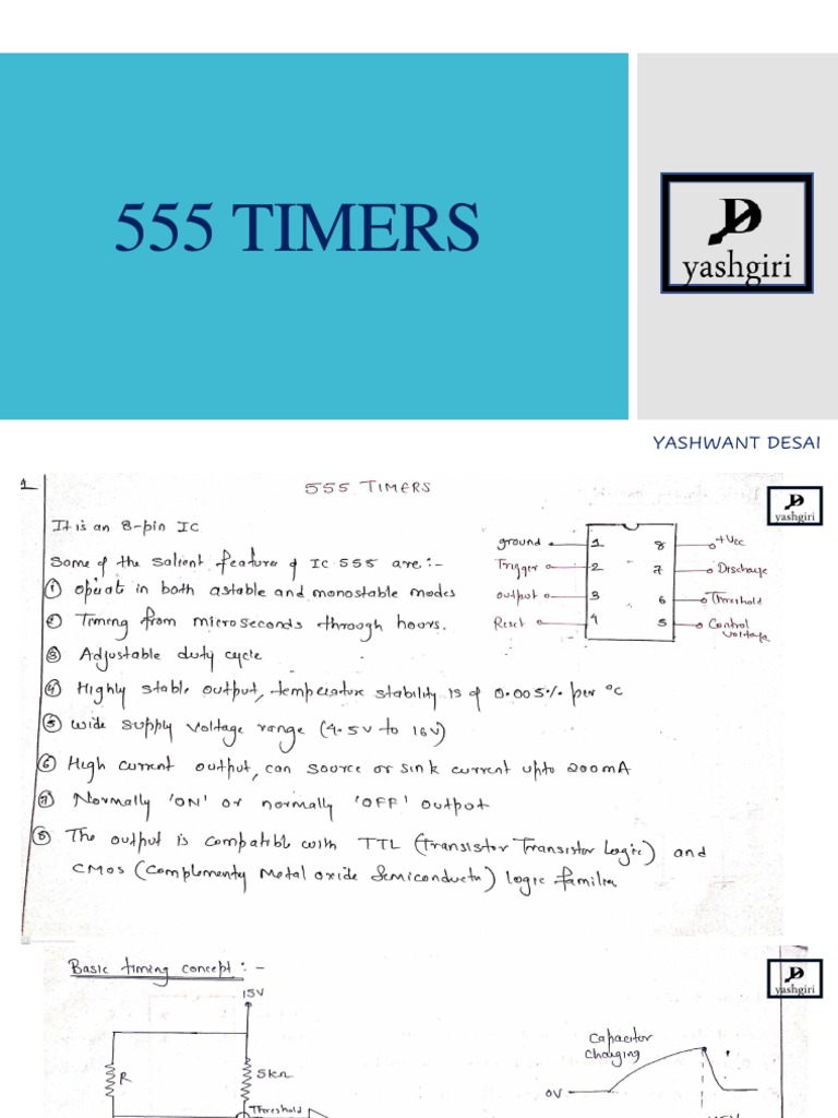 555 Timer Cookbook Pdf – Ic Timer Pdf – YJKSVZ