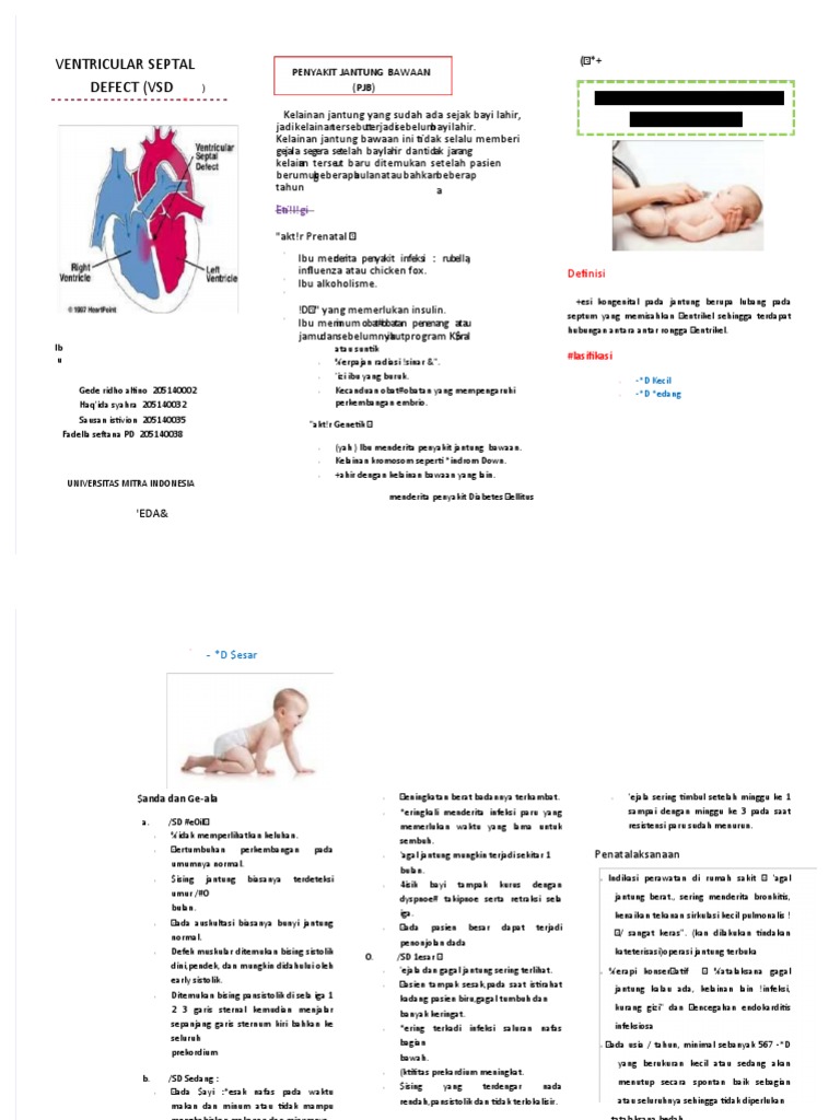 Gejala dan Penanganan VSD pada Anak | PDF