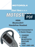 H500 Bluetooth Fone