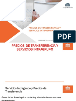 Precios de Transferencia y Servicios Intragrupo