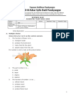 Science Quiz on Flower Parts, Pollination & Plant Life Cycles