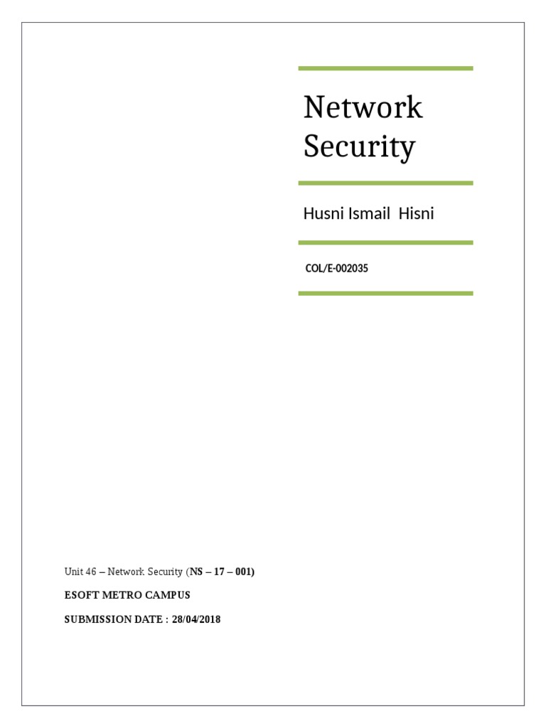 Ns Final Assignment | PDF | Computer Network | Spyware