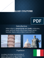 Italian Culture Jalal