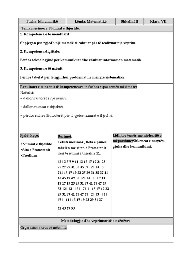 Mat KL 7 | PDF