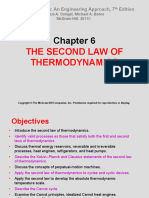 Chapter (6) - The Second Law of Thermodynamics